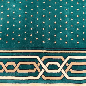 Soft and elegant red mosque carpet from Mostafawi Carpets Dubai