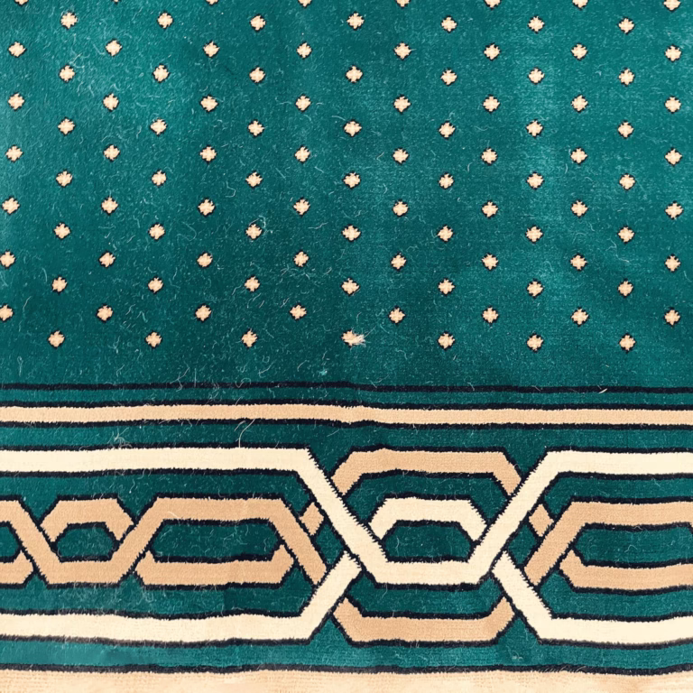 Soft and elegant red mosque carpet from Mostafawi Carpets Dubai