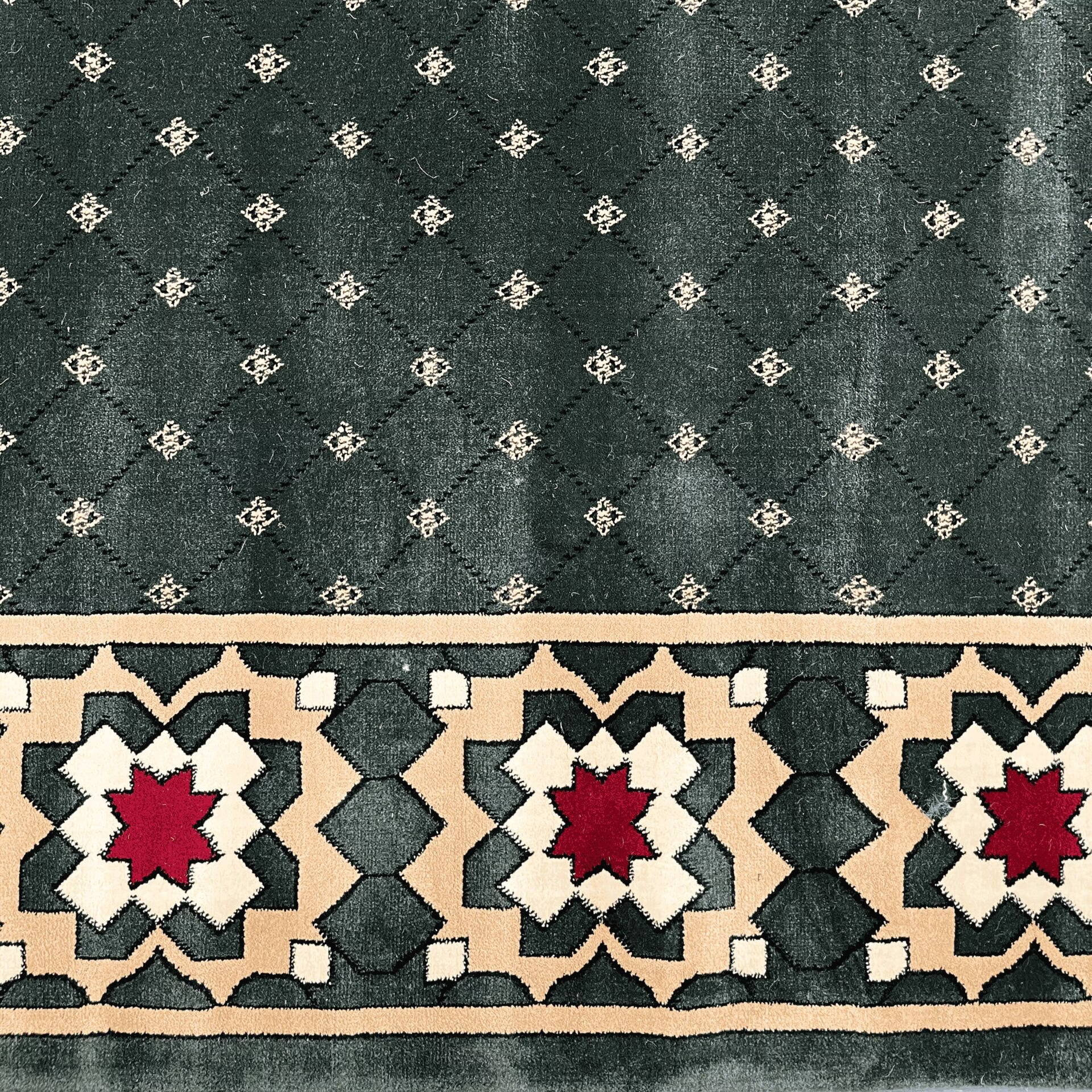 Durable and elegant mosque carpet flooring in Dubai by Mostafawi Carpets