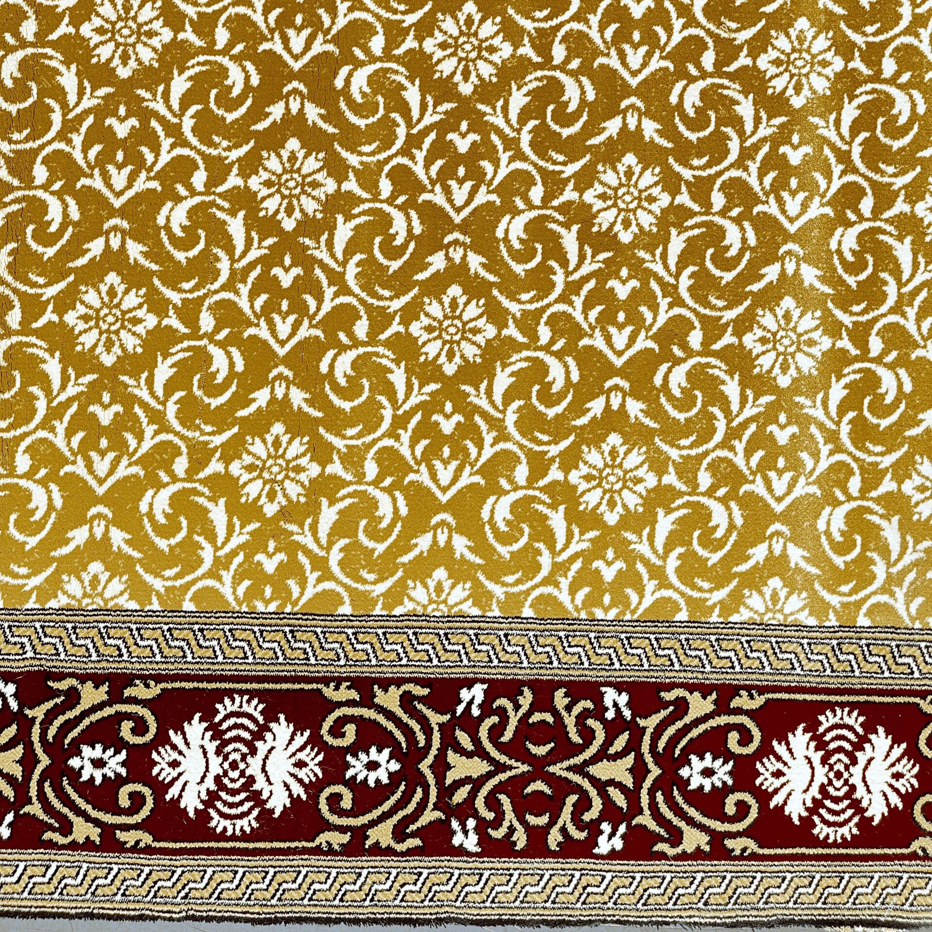 Arafa Mosque carpet with soft pile texture from Mostafawi Carpets Dubai