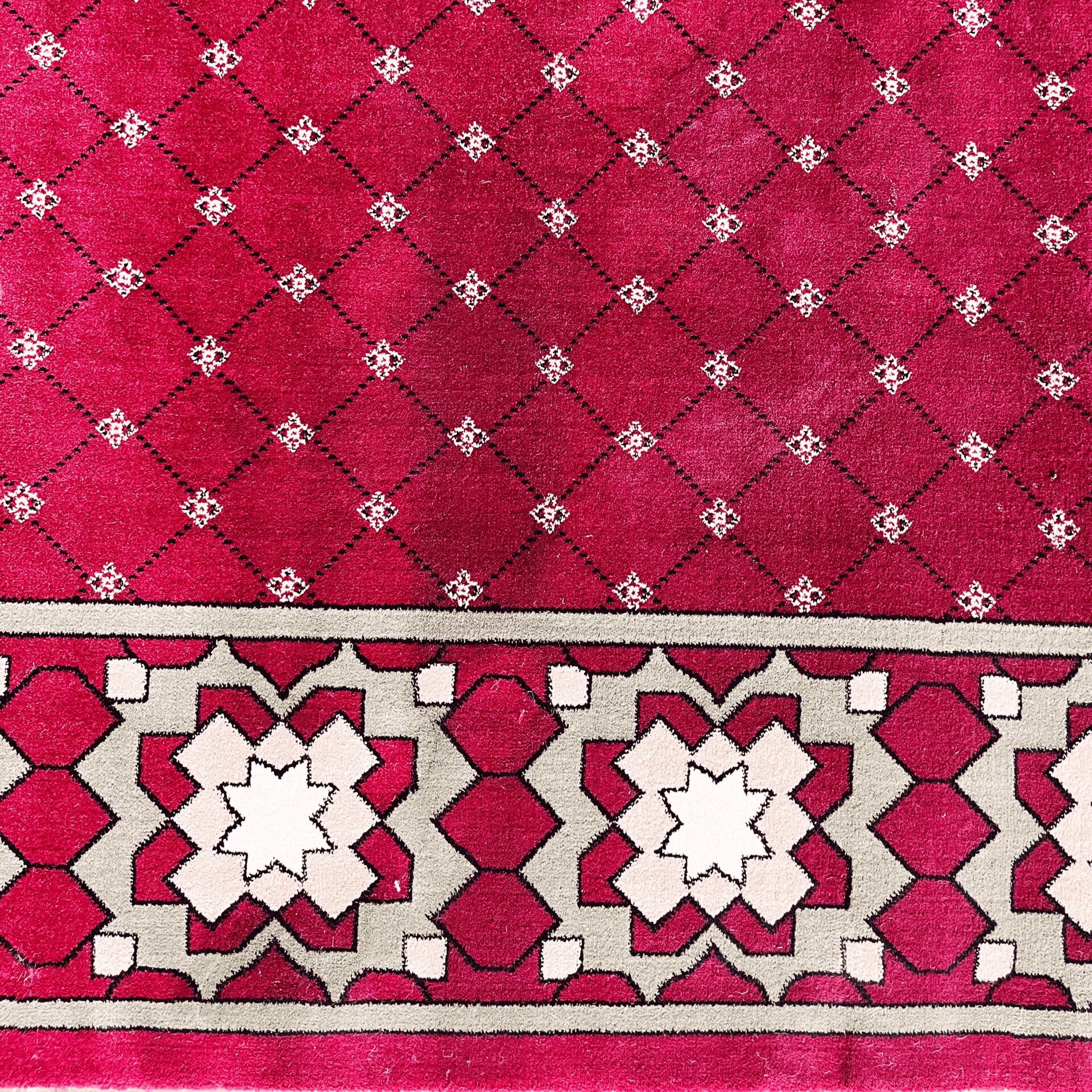 Durable and elegant mosque carpet flooring in Dubai by Mostafawi Carpets
