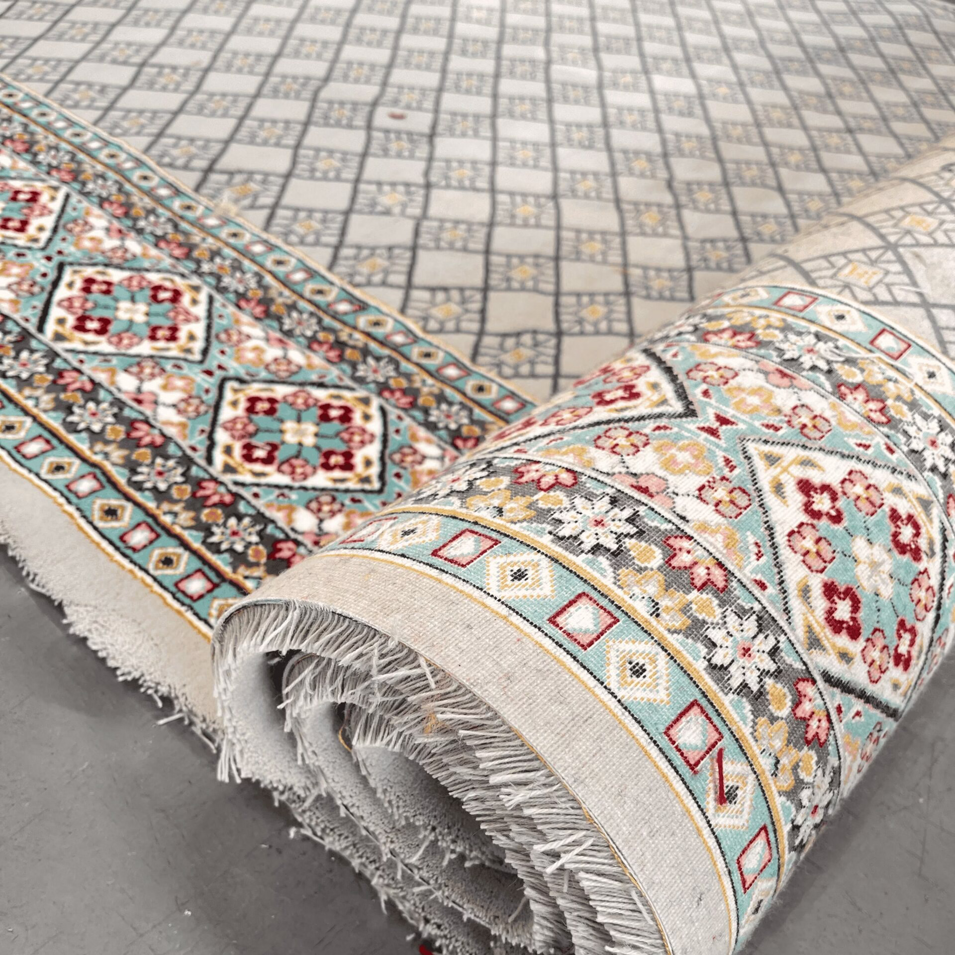 AL Quods Mosque carpet rolls available in Dubai from Mostafawi Carpets