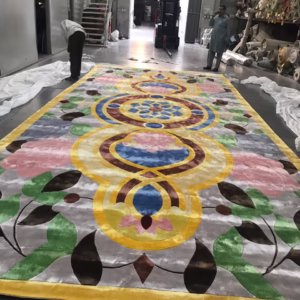 Best Hand Tufted Carpet in Dubai Contemporary Art Carpet
